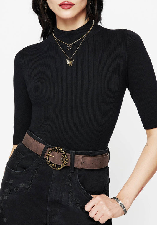Eira Mushroom Buckle Belt