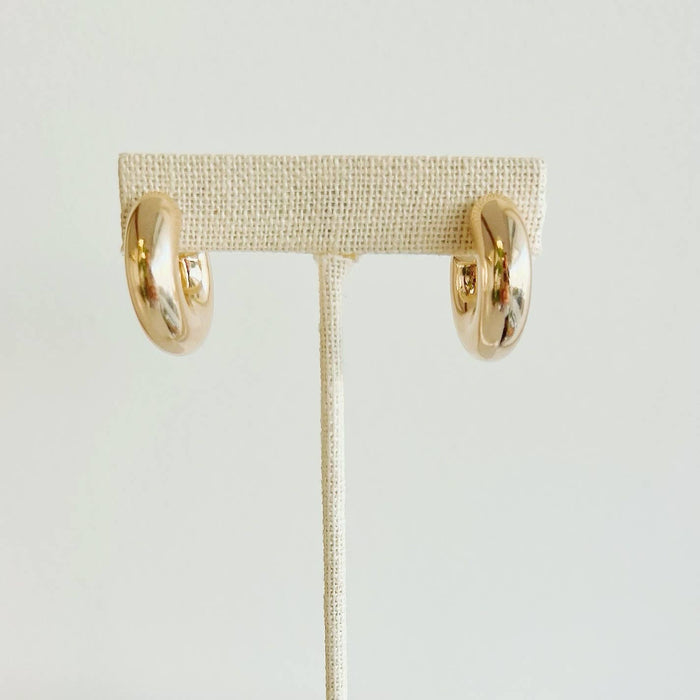 Ellie Chunky Tube Hoops