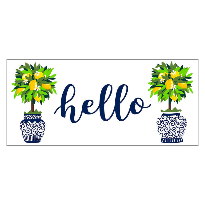 Evergreen Enterprises Flocked Coir Sassafras Switch Mat-Hello Topiary
