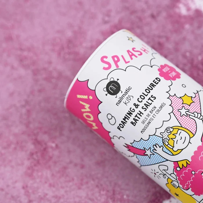 Foaming Bath Salts - Pink - Lifestyle Cut