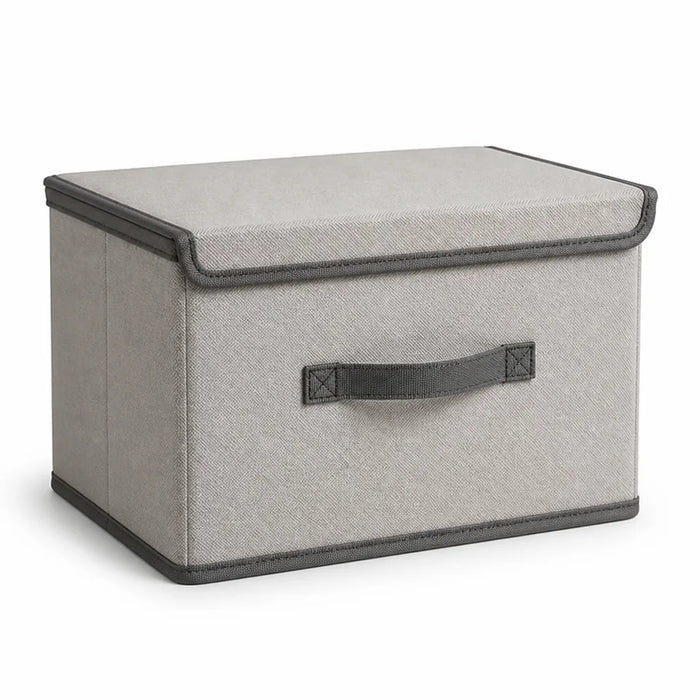 Foldable Stackable Waterproof Storage Box with Lid