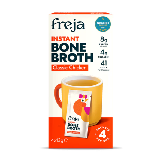 Freja Instant Bone Broth Classic Chicken 4 sachets x 12g