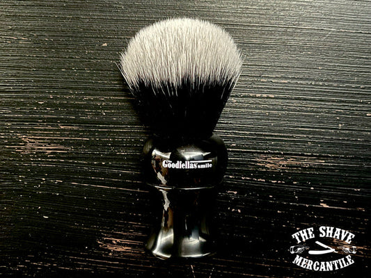 Goodfellas' Smile - "Black Noir" Synthetc Bristle Shaving Brush