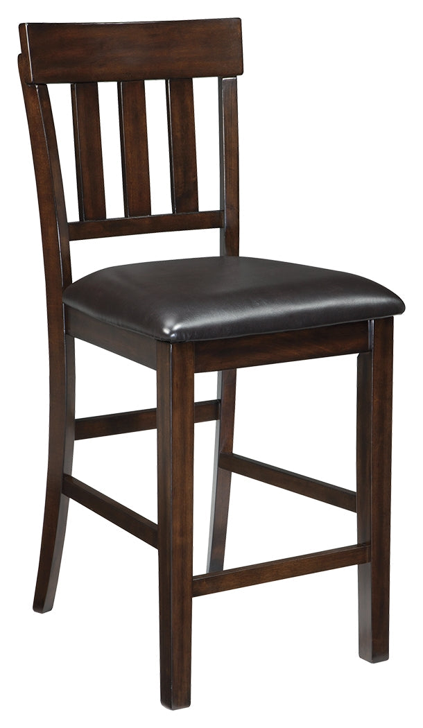 Haddigan D596 Dark Brown 2-Piece Bar Stool Set