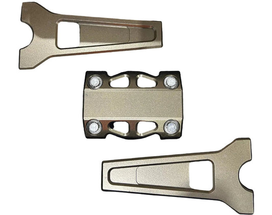 Harley Davidson LA Choppers Performance Risers 6"x1-14" Bronze