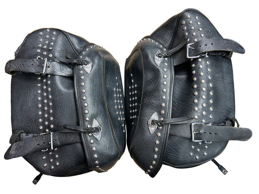 Harley Davidson OEM 2013 Heritage Softail Saddlebags 90476-09 & 90477-09