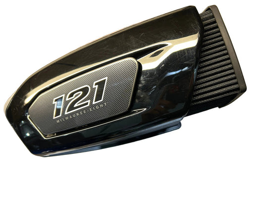 Harley Davidson OEM 24-Up Black CVO 121CI Air Cleaner Assembly 61301307