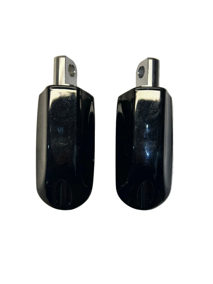 Harley Davidson OEM Black Streamliner Footpegs 50501800