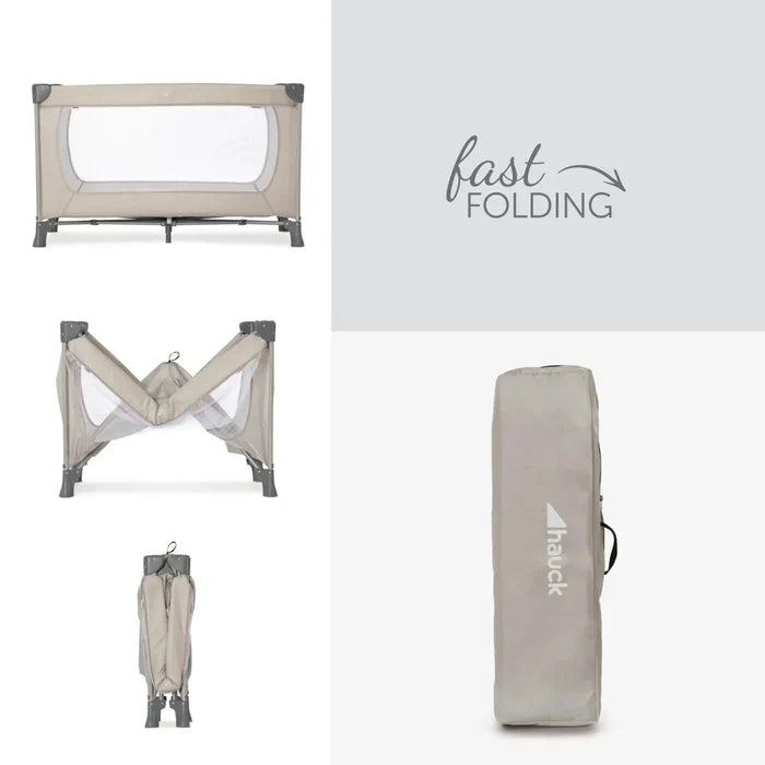 Hauck Dream N Play Travel Cot - Beige - ebebek - Black Friday