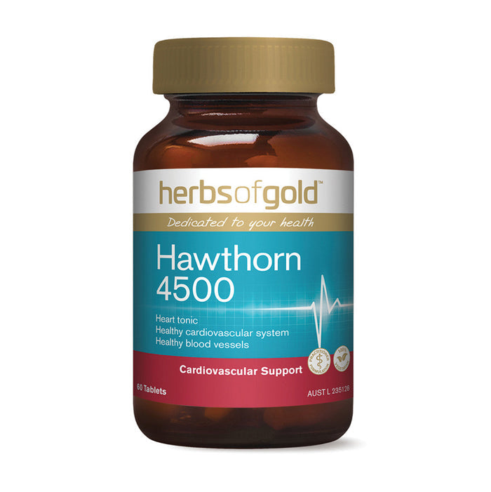 Herbs of Gold Hawthorn 4500 - 60 Tablets - L'Organic