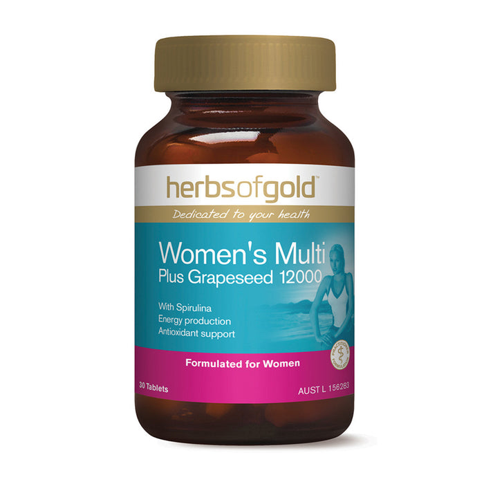 Herbs of Gold Women's Multi + 30t - L'Organic