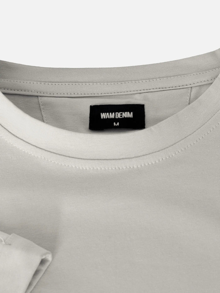 The Emory Light Grey Tshirt Wam Denim