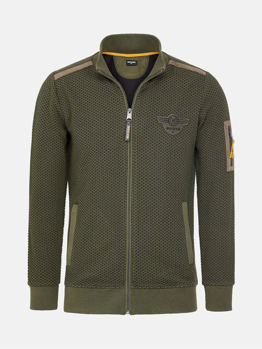 The Lyle Khaki Vest Wam Denim
