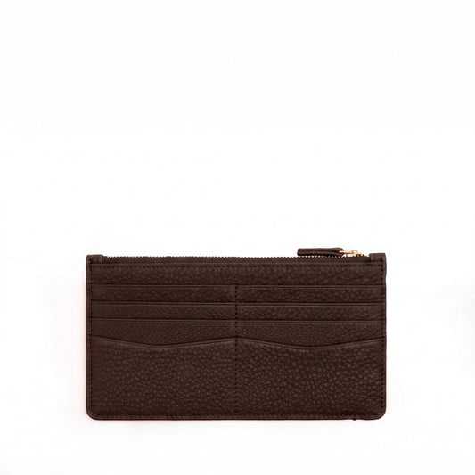 Highland Slim Horizontal Wallet Umber