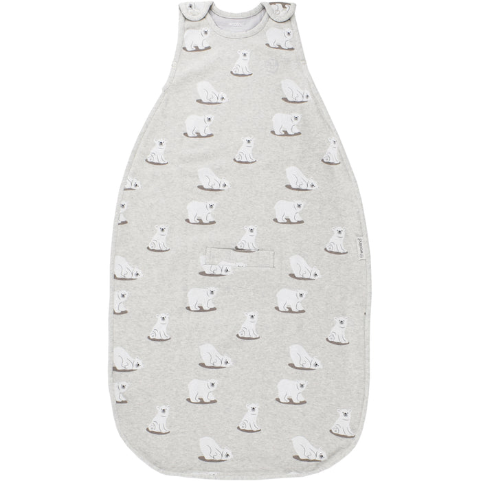 IMPERFECT 4 Season® Ultimate Baby Sleep Bag, Merino Wool & Organic Cotton, Polar Bear