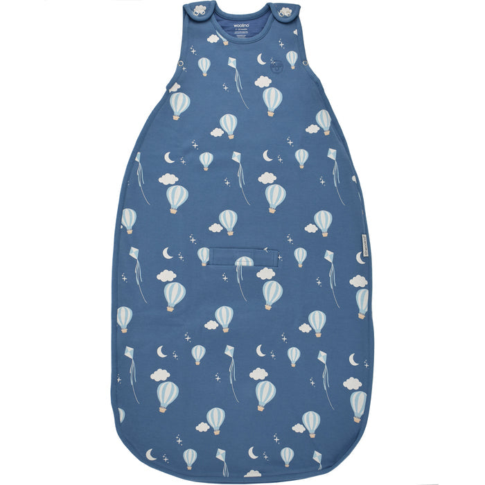 Imperfect 4 Season™ Ultimate Toddler Sleep Bag, Merino Wool & Organic Cotton, 2 - 4 Years, Hot Air Balloon