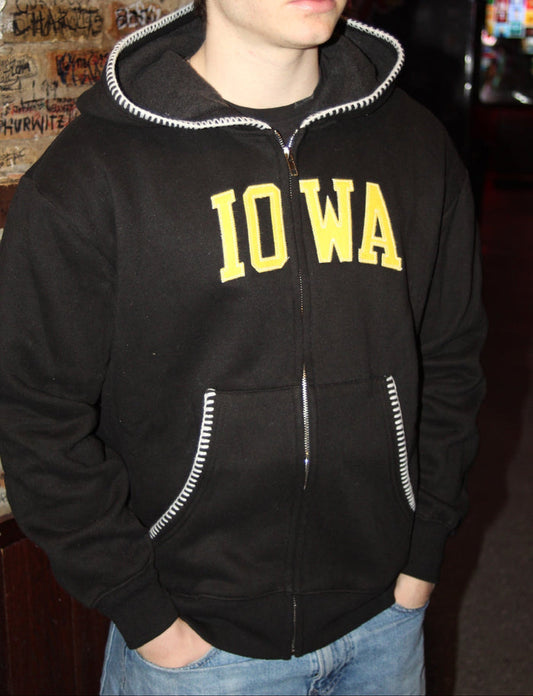 Iowa Whipstitch Full Zip