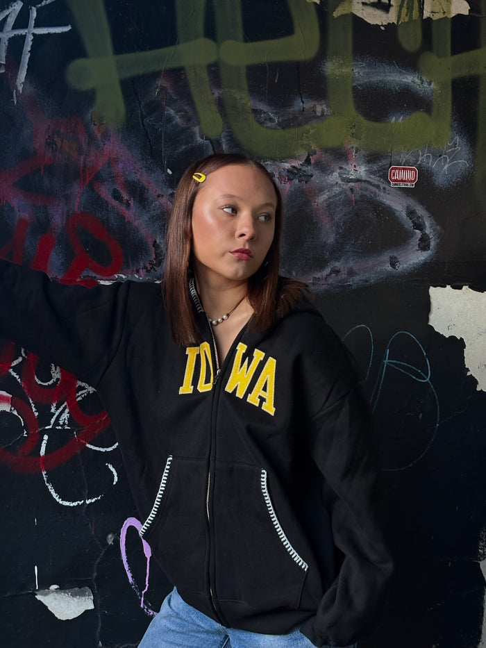 Iowa Whipstitch Full Zip