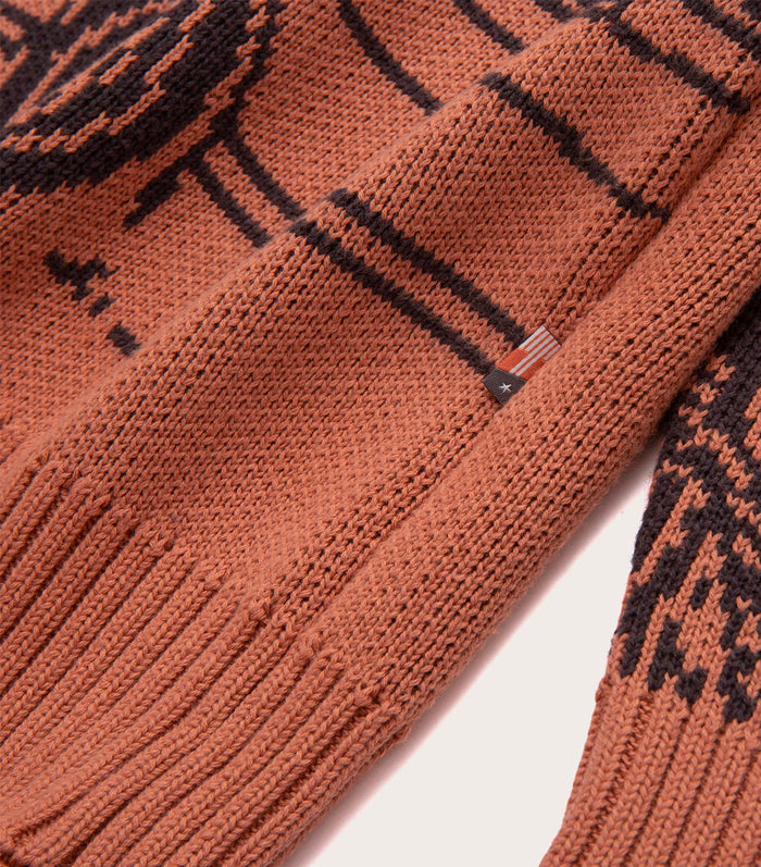 Jungle Sweater - Peach