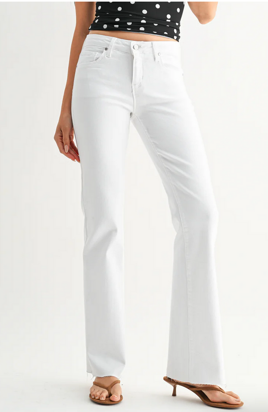 Just Black Low Rise Bootcut Jeans
