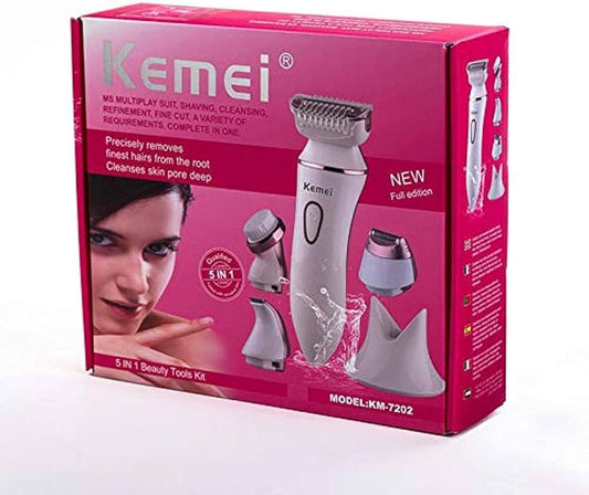 كيمي ماكينة حريمي لازالة الشعر - Kemei Women's Hair Removal Device