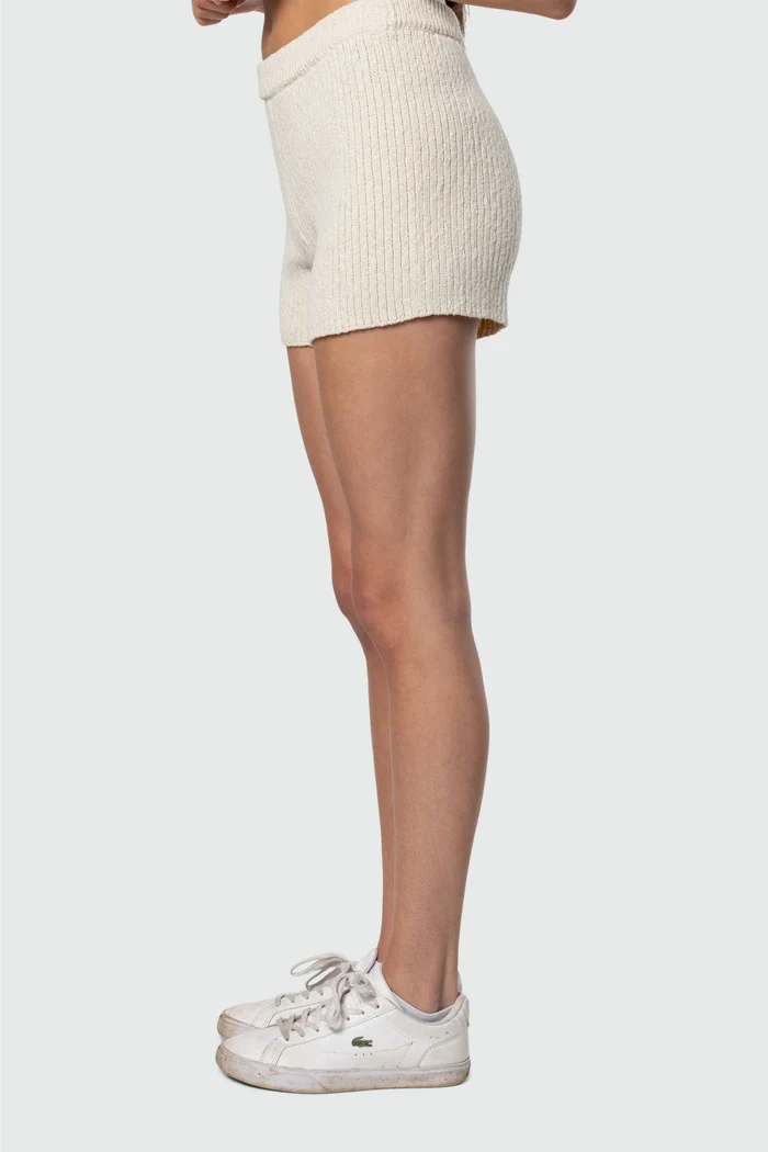 Knit Short Shorts - Back