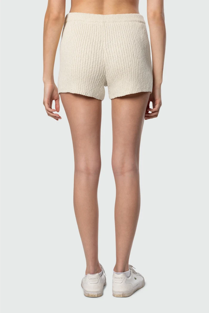 Knit Short Shorts - Detail