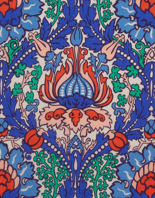 Liberty Fabrics Tana Lawn® Cotton Electric Nouveau C