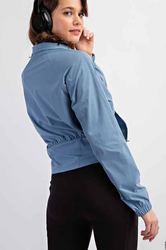 Lightweight Full Zip Tennis Jacket