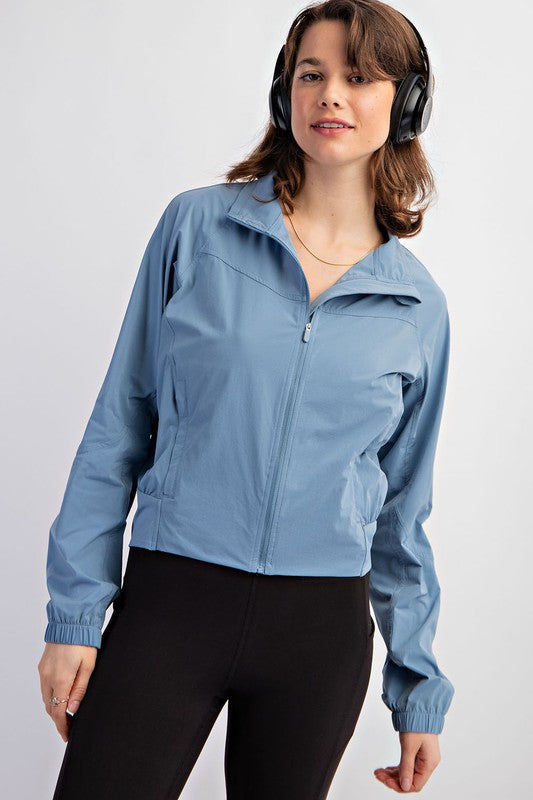Lightweight Full Zip Tennis Jacket