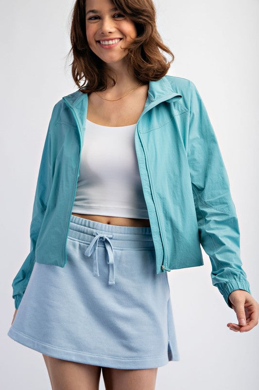 Lightweight Full Zip Tennis Jacket
