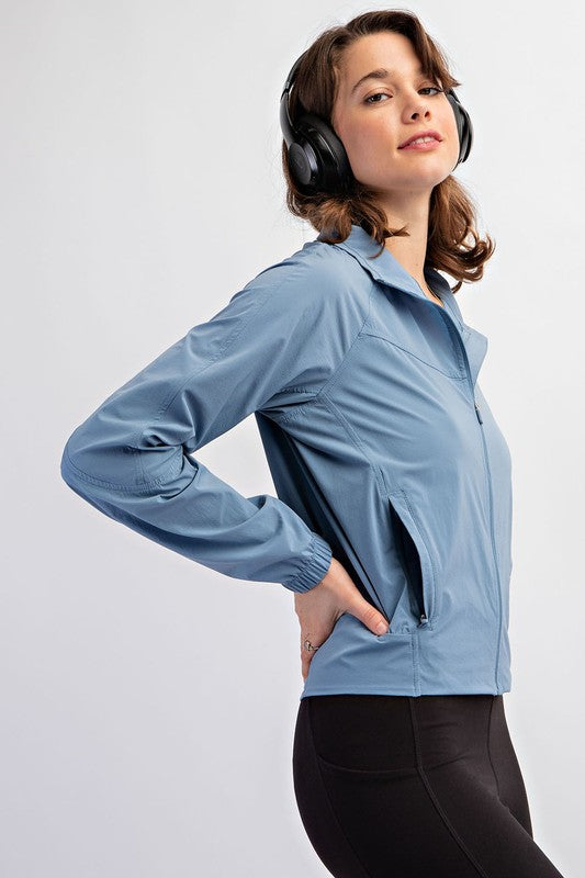 Lightweight Full Zip Tennis Jacket