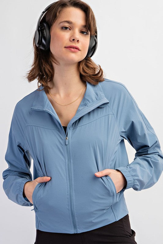 Lightweight Full Zip Tennis Jacket