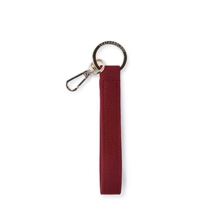 Loop Keychain Garnet Red