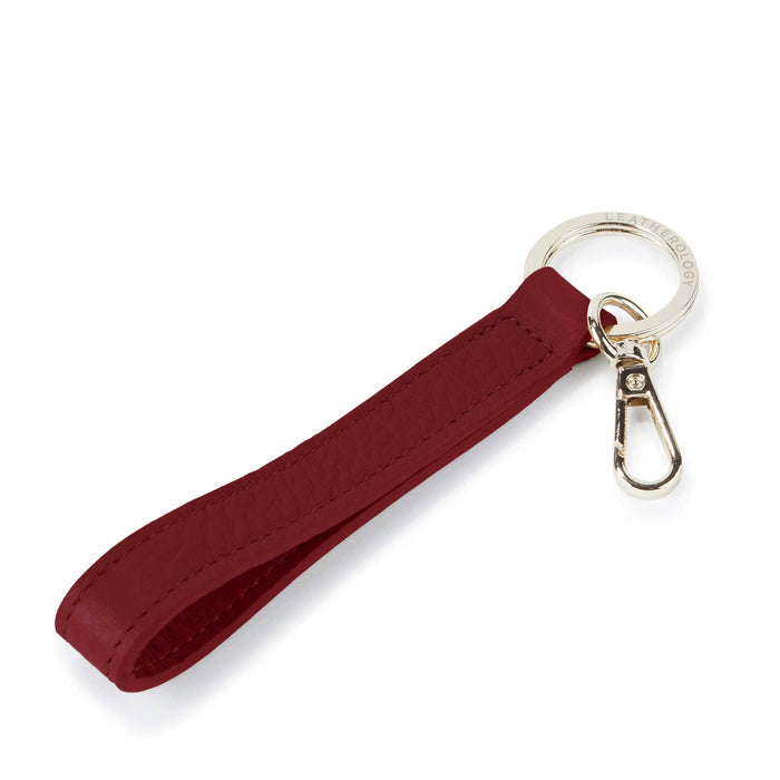 Loop Keychain Garnet Red