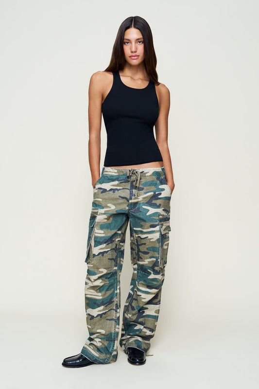 Luca Cargo Pant in Camouflage