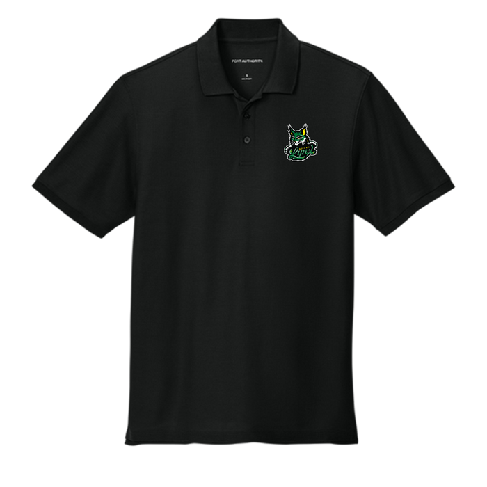 Lynx Lockup Polo Black