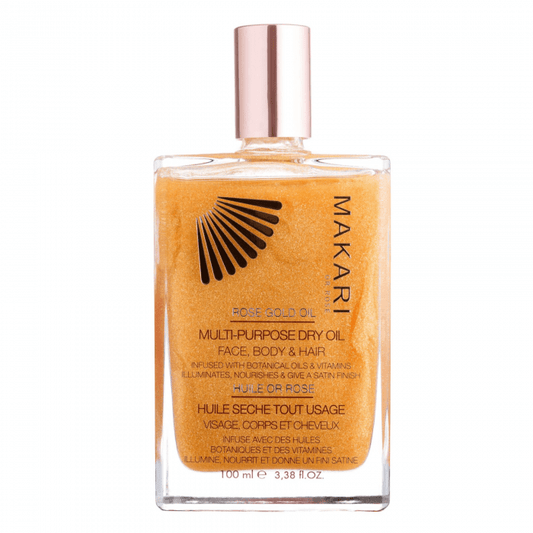 MAKARI - 24K MULTI - PURPOSE SHINE OIL - Satin finish and illuminates skin - ShanShar Beauty : The world of beauty.