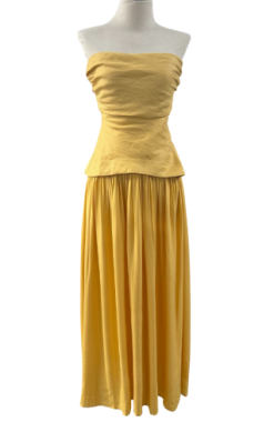 Margo Strapless Midi Dress