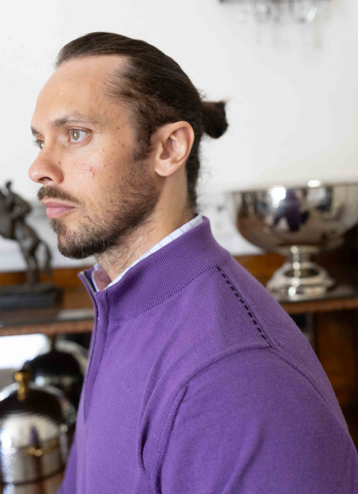 Marietta 1/4 Zip Sweater by Hammer Made – product view 1