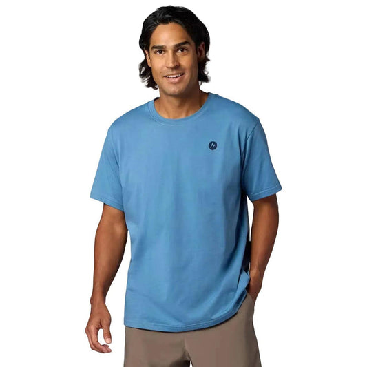 Marmot Men's Mountain Bike Marty Short-Sleeve T-Shirt Summer Storm
