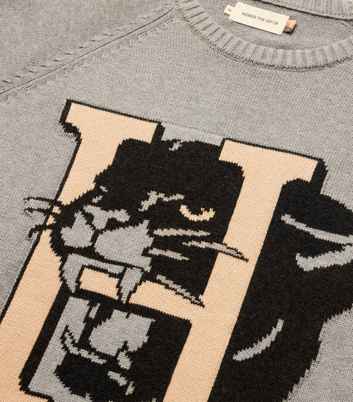 Mascot Sweater - Grey