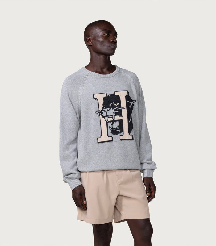 Mascot Sweater - Grey