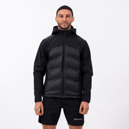 Men's Black Satellite Jacket - Bascora