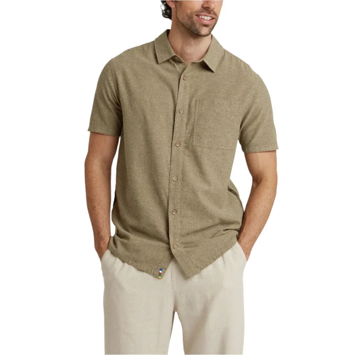 Men's Daha SS Button Down Shirt