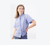 NavyBleu Bessie Top