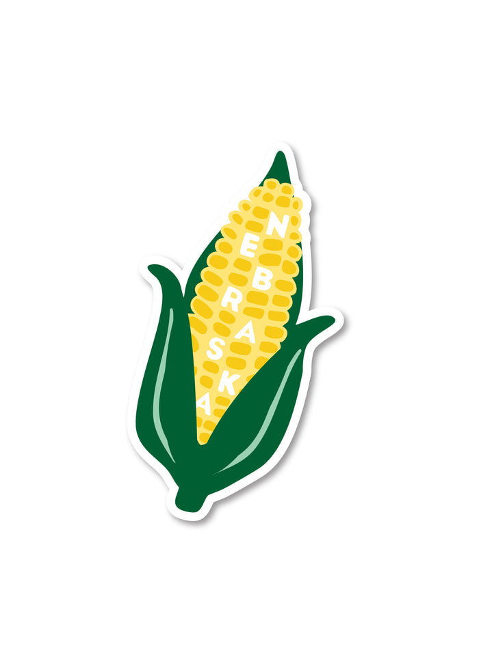 Nebraska Corn Sticker