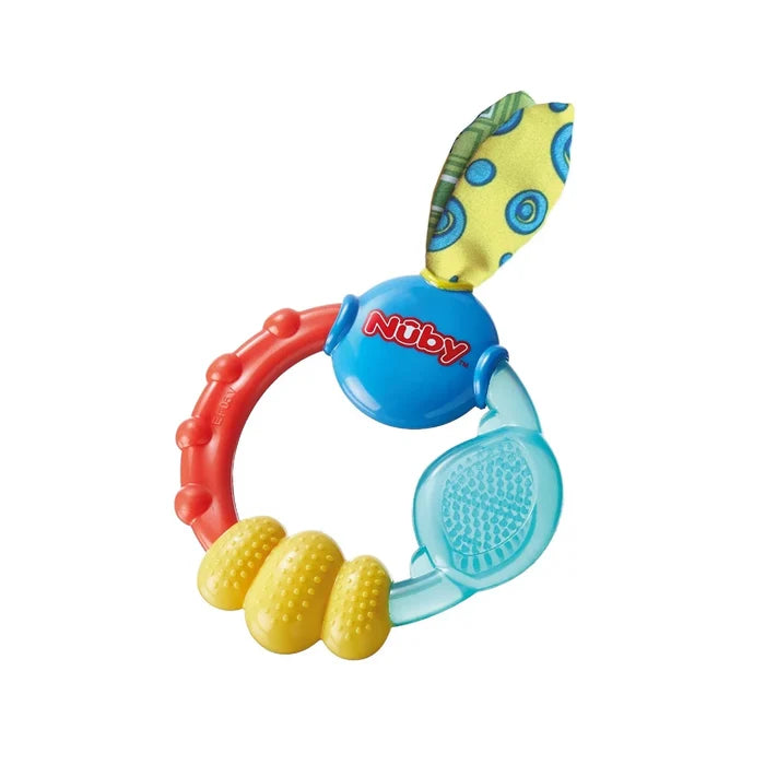 Nuby Wacky Teething Ring - Multicolour - ebebek - Black Friday