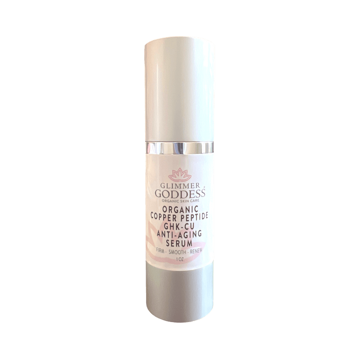 Organic copper peptide anti-aging serum for firm, smooth, renewed skin