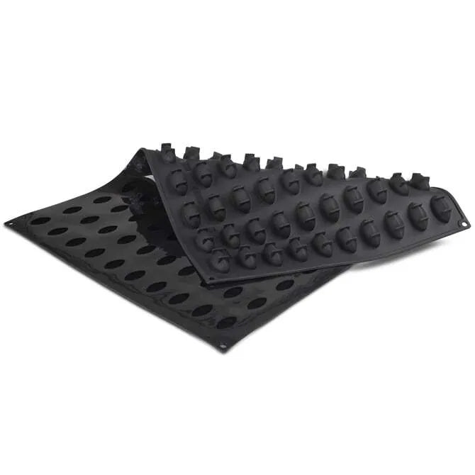 Pavoflex Silicone Mini Quenelle Mold - 100 Forms